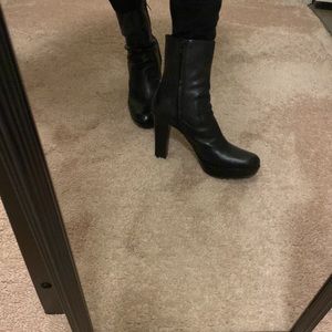 Marc Fisher Platform Ankle Boots!